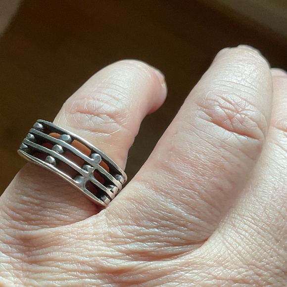 NWOT Sterling Silver 925 Greek design ring Size US 6 - Picture 8 of 13